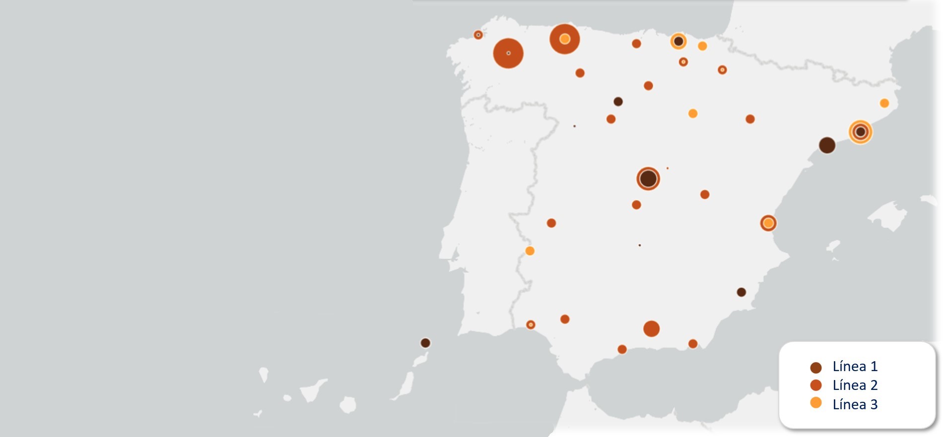 Expedientes adjudicados en proyectos de nuevos modelos de negocio en la transición energética