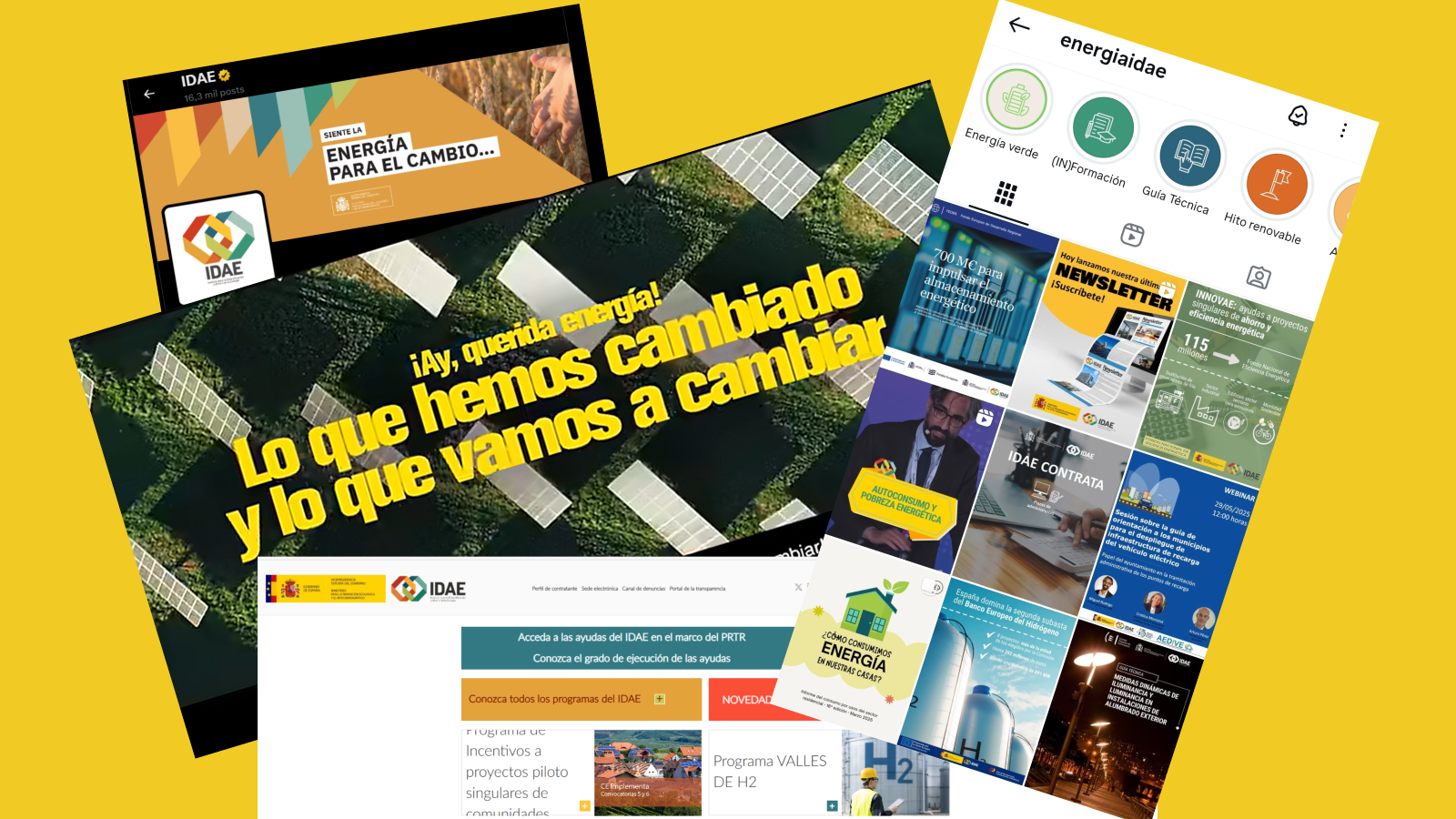 La comunicación del IDAE