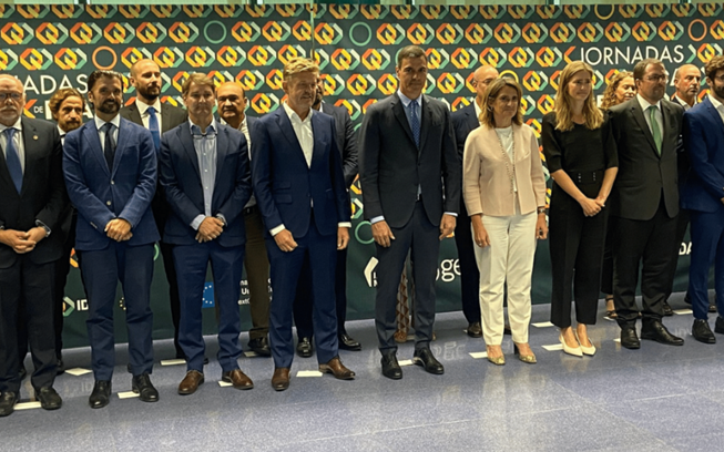 Genera 2023. Presidente del Gobierno, Ministra para la Transición Ecológica y el Reto Demográfico y Secretaria de Estado de Energía