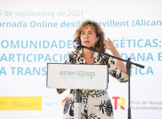 Julia Company, directora general del IVACE, durante su intervención