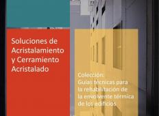 Portada de la Guía Soluciones de acristalamiento y cerramiento acristalado